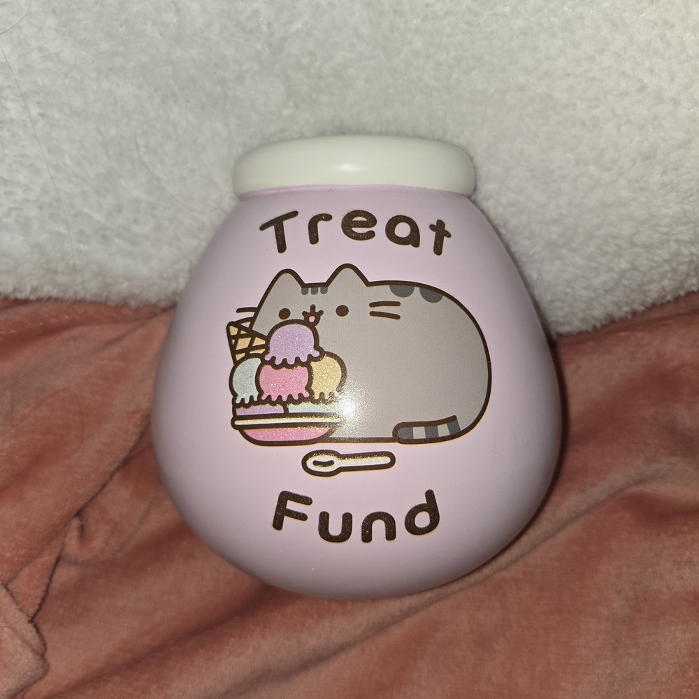 Pusheen Pink Treat Fund Jar